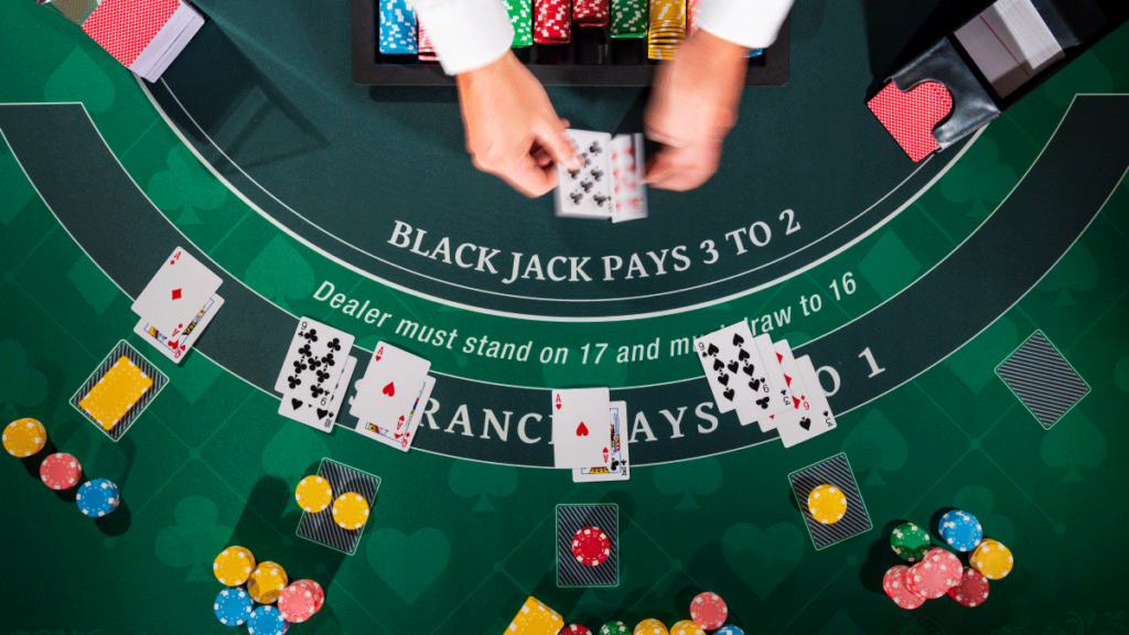 blackjack dealer