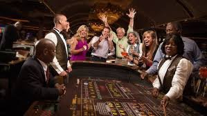 people winning at a Craps table